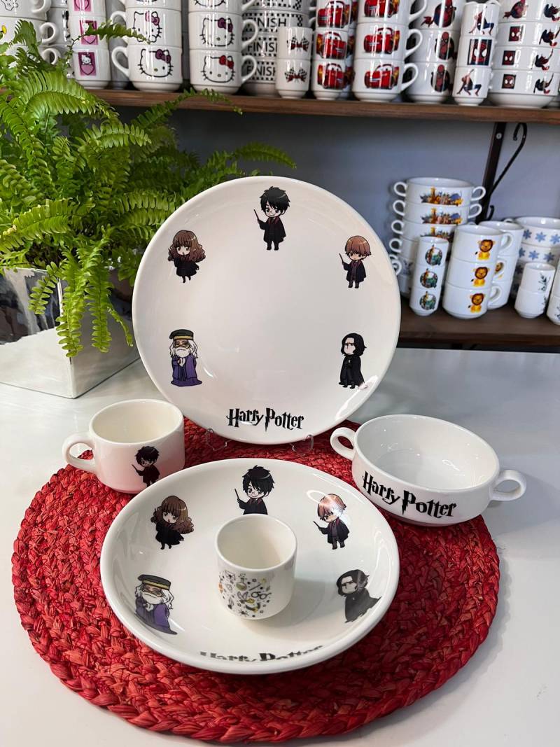 5 PARÇA HARRY POTTER MODEL ÇOCUK YEMEK TAKIMI